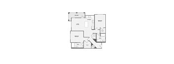 a floor plan of a house