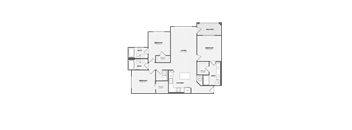 a floor plan of a house