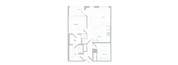 a floor plan of a house