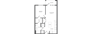 a blueprint of a floor plan of a house