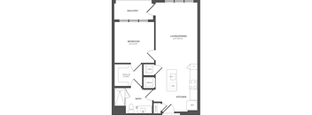 a blueprint of a floor plan of a house