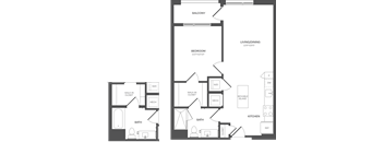 a blueprint of a floor plan of a house