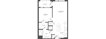 a blueprint of a floor plan of a house