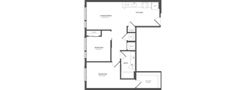 a blueprint of a floor plan of a building