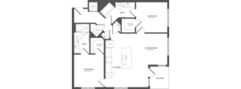 a blueprint of a floor plan of a house