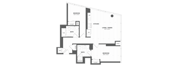 2 Bed/2 Bath-X02