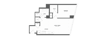 1 Bed/1 Bath-X07