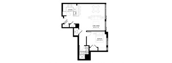 1 Bed/1 Bath-1C
