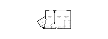 the floor plan with bonus room