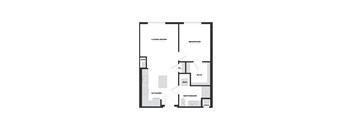 bedroom floor plan