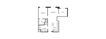 a floor plan of a house