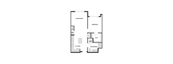 bedroom floor plan