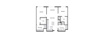 a floor plan of a house