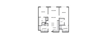 a floor plan of a house