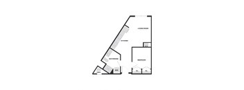 floor plan of 55 north luxury apartments to rent in the north end of boston