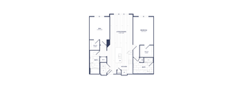 bedroom floor plan | the mansions on the park