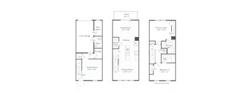 The Addison Floor Plan at The Retreat at Brandywine Crossing, Maryland, 20613