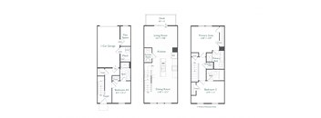 The Addison II Floor Plan at The Retreat at Brandywine Crossing, Brandywine, MD 20613