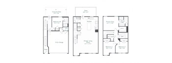 The Cheverly II Floor Plan at The Retreat at Brandywine Crossing, Brandywine Maryland