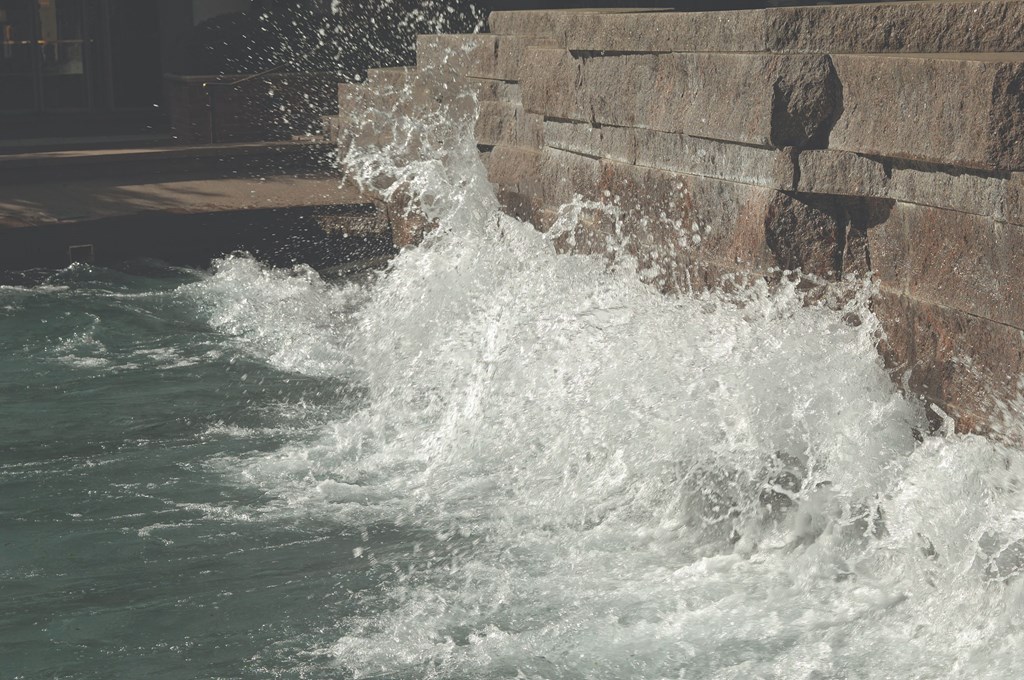 The Bennington water feature