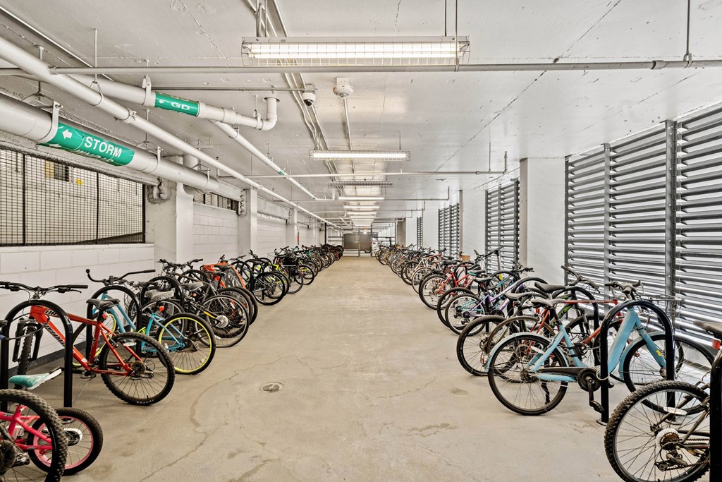 Photo of bike storage