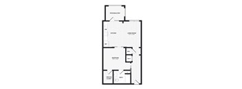 bedroom floor plan | apartments in garland tx | the mille brookhaven apartment homes