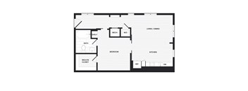 bedroom floor plan | the streeter luxury apartments