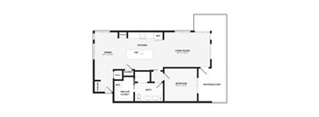 a floor plan of a bedroom house