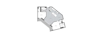 2 Bedroom / 2 Bathroom 1344sqft.