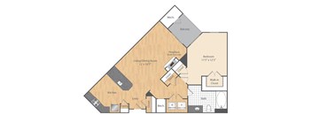 1 Bed/1 Bath-A2-A7