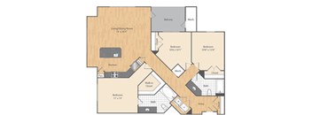 3 Bed/2 Bath-C1