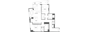 2 Bed/2 Bath - B2B