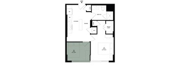 Co-Living B6A-Bedroom 1