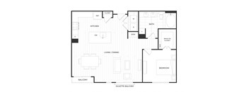 a black and white floor plan of a house