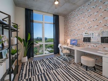 Functioning Floor to Ceiling Windows