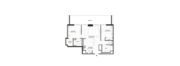 2 Bed/2 Bath-B2
