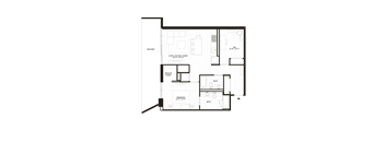 1 Bed/2 Bath Den-A11