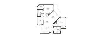 2 Bed/2 Bath Den-D1