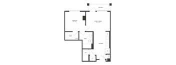 1 Bed/1 Bath Junior-SP13