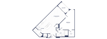 bedroom floor plan | luxury apartments in towson md | the mille brookhaven apartment