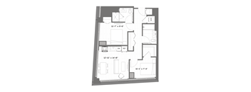 a floor plan of a small apartment