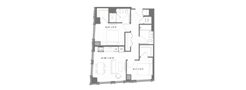 a floor plan of a small apartment
