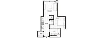 1 Bed/1 Bath-A1
