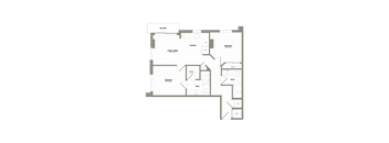 a floor plan of a house