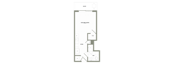 a floor plan of a small apartment