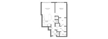 bedroom floor plan | the mansions on the park