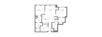 bedroom floor plan | the mansions on the park