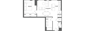 a floor plan of a house