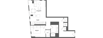 a floor plan of a house