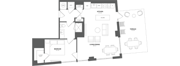a floor plan of a home